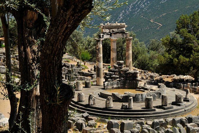 Delphi (Apollo Oracle/ Athena Tholos) private day tour from Athens (10 hours) - Livadia and the Karya Springs stop: myths with a real river setting