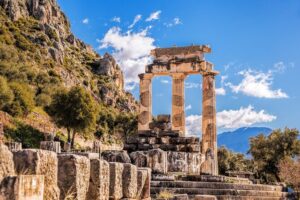 Delphi: Archaeological Site & Museum Ticket with Audio - Delphi’s archaeological site: Apollo, theatre, stadium, and sacred corners