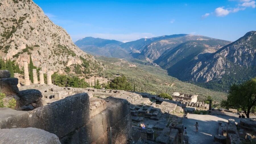 Delphi: Archaeological Site & Museum Ticket with Audio Tour - Walking the Site: Roman Agora, Treasury of the Athenians, Temple of Apollo