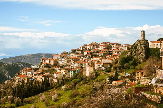 Delphi full day V.R audio guided tour with entry ticket - Delphi village free time: lunch, breaks, and that needed reset