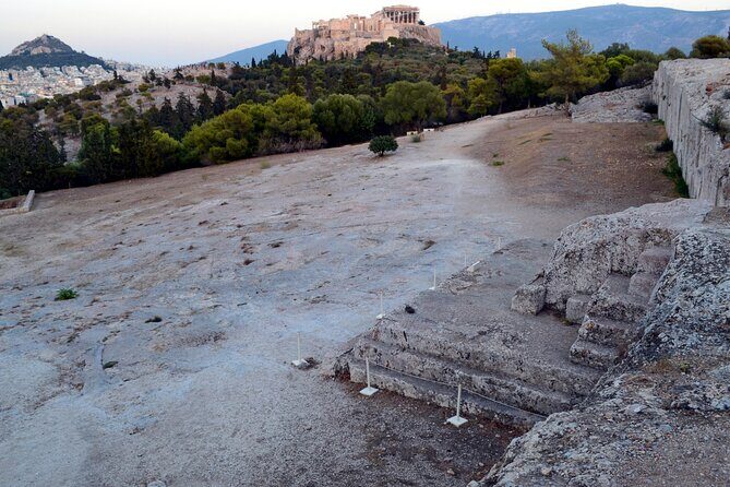 Democracy Experiential Workshop Activity on Pnyx hill, Athens - The short hill walk and the Exploration Game