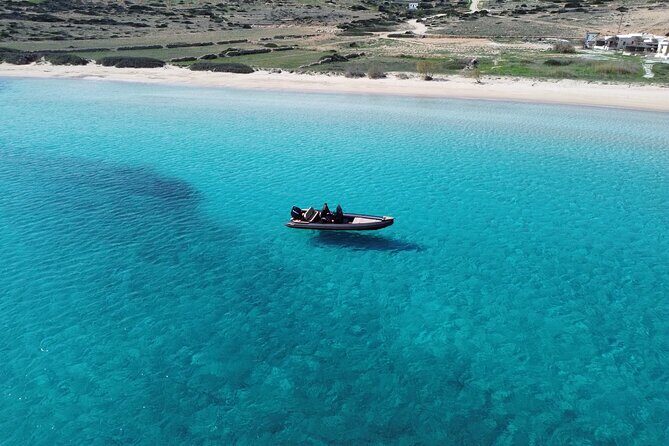 Discover Hidden Gems around Paros | Private Boat Tour - Stop 1: Despotiko swim and ruins walk (the best start for water lovers)
