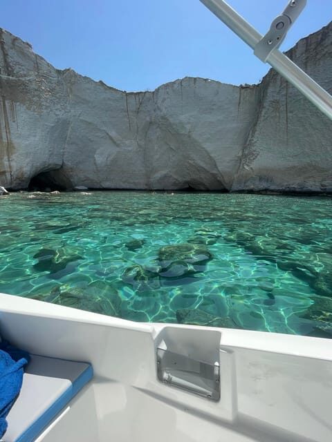 Discover Milos: Half-Day Boat Trip Adventure - Stop-by-stop: Gerakas to Kleftiko caves (the Milos hits)
