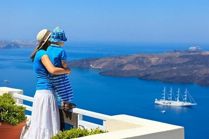 Discover Santorini in a Day- Private Tour 6 hours - Profitis Ilias monastery stop: the top-of-island viewpoint
