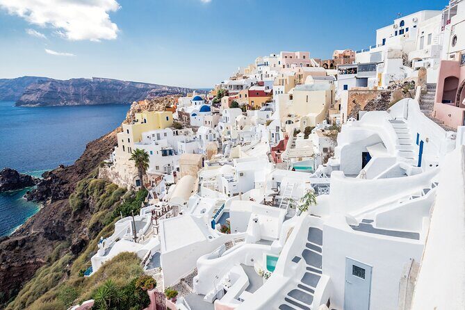 Discover Santorini’s Best in One Day - Megalochori cave houses and winemaking lanes in a calmer village pace