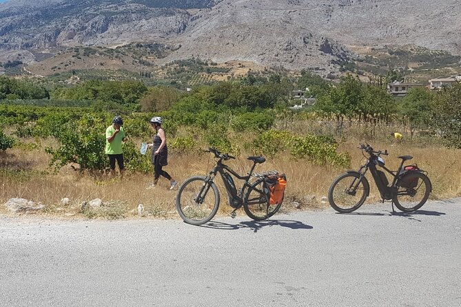 Discover the unknown side of Crete by E-Bike - From Ammoudara Beach to Crete’s hill country