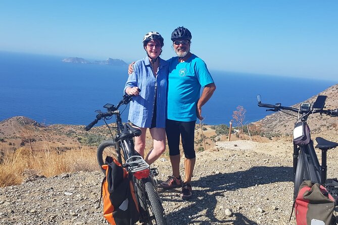 Discover the unknown side of Crete by E-Bike - The school clock tower and the two hills