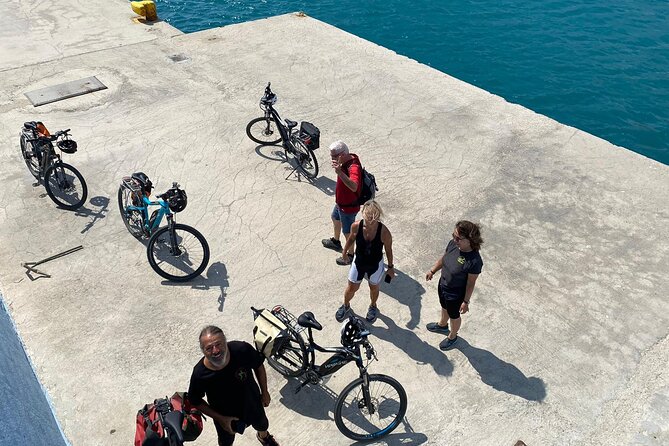 Discover the unknown side of Crete by E-Bike - Olive groves and vineyards on the way to Pentamodi