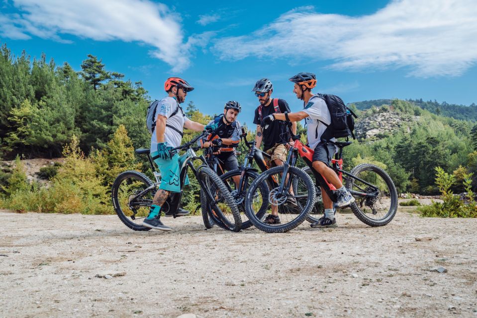 E-Bike Adventure in Thassos Island - From Hype Trails to the coast at Skala Potamias