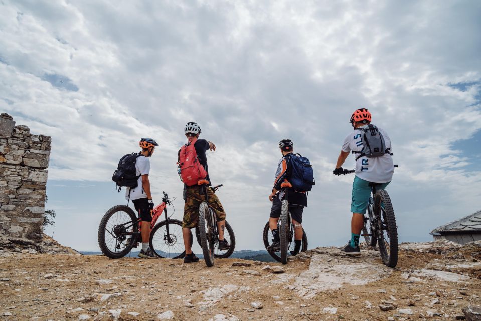 E-Bike Adventure in Thassos Island - Returning along the Golden Beach coast