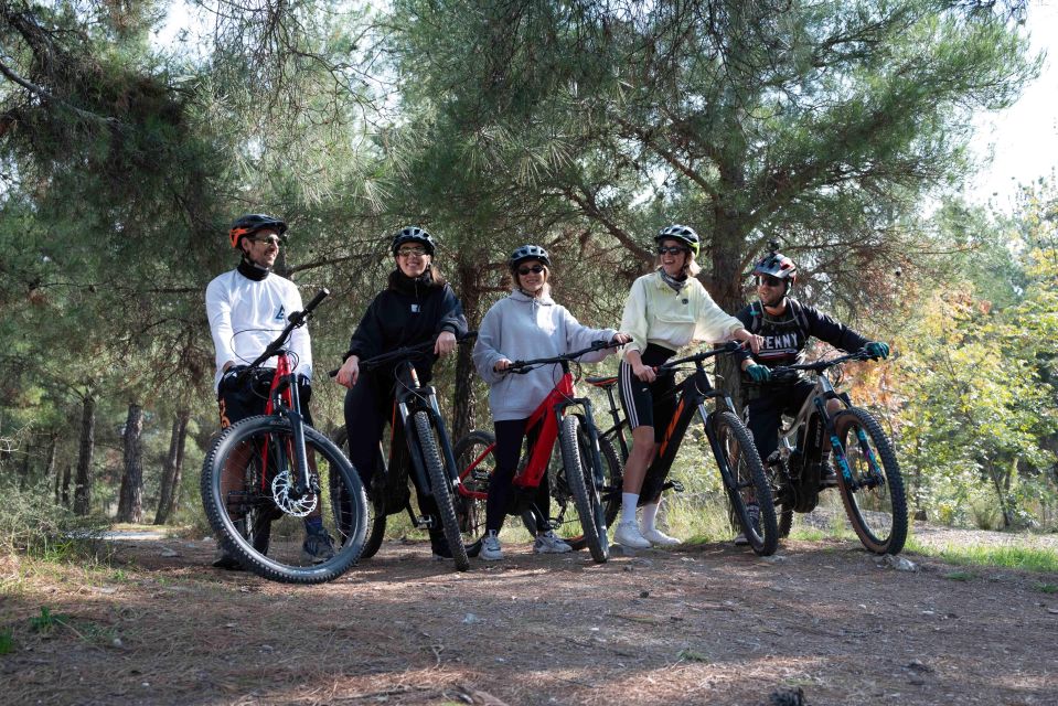 E-Bike Adventure in Thassos Island - What the guide and equipment add