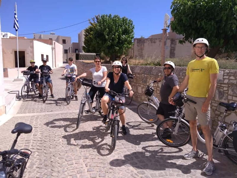 e-Bike Guided Tour to Myli Gorge with Full Lunch included - Halevi Monastery and Panagia Halevi’s flame-shaped windows