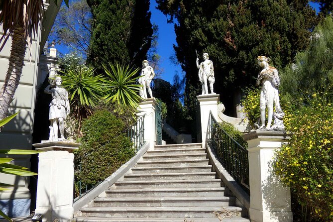e-MTB Tour Agii Deka - Stavros Mountain - Achilleion Palace - Old villages above the coast