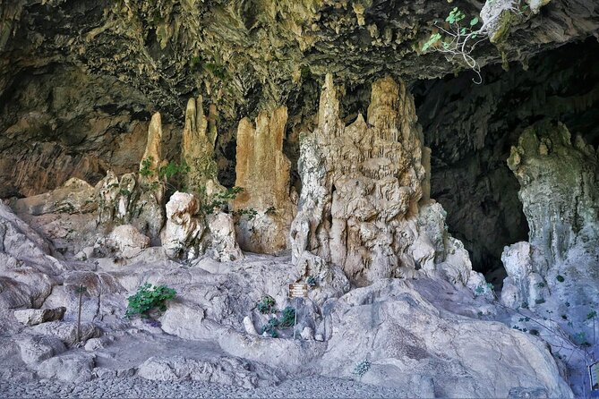 Elafonisi Beach & Agia Sofia Cave Day Tour from CHANIA area - The walk down to the sand and back up again