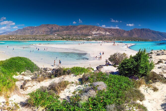 Elafonisi Beach Private Tour (price per group of 6) - Elafonisi Beach: pink sand, turtles, and the two-part shoreline