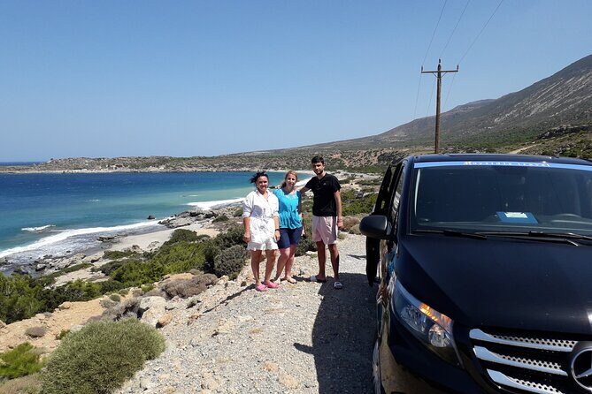 Elafonisi Beach - Private Tour to Pink Sands from Chania - Elafonissi pink sand and the lagoon side: how to get more shade and better swimming