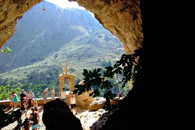 Elafonisi & Cave of Wisdom: Crete’s Soulful Private Journey - Lunch in a mountain village
