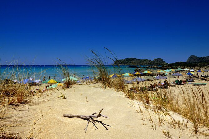Elafonisi & Falasarna Small Group Tour from Chania w/snacks - Elafonisi Beach: Pink Sand, Shallow Water, and a Pirate Name