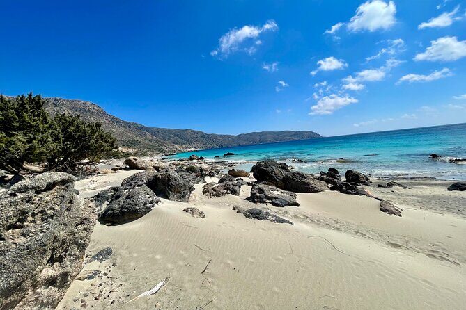 Elafonissi Beach Private Custom Tour – Crete’s Pink Sand Paradise - Stop 2: Komolithi clay mounds for quick, surreal photos (optional)
