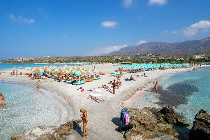 Elafonissi Beach Tour from Chania with stop in Elos Village - The walk, the shade situation, and what to bring for a comfy beach day