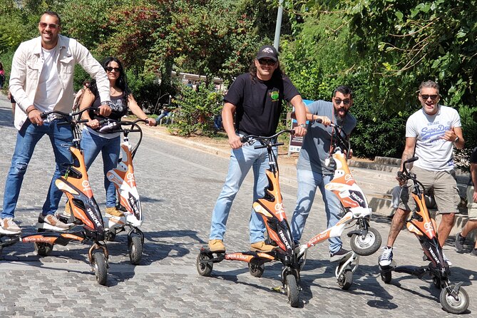 Electric Trikke Tour Adventure in Athens - Zappeion gives families room to ride
