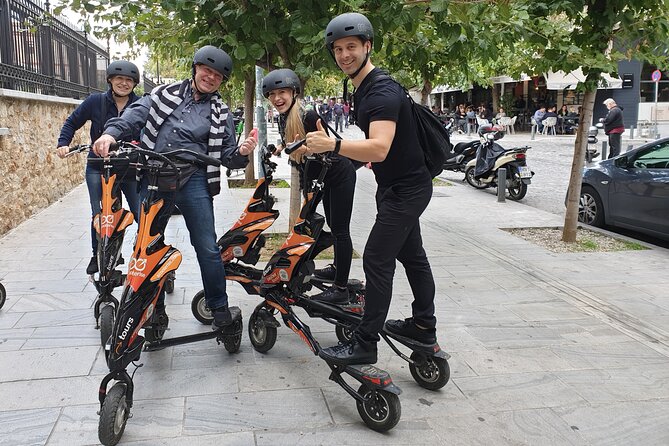 Electric Trikke Tour Adventure in Athens - Cruising through the National Garden
