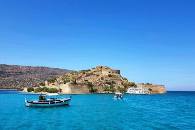 Elounda Boat Trip-The Authentic - Spinalonga viewed from the water