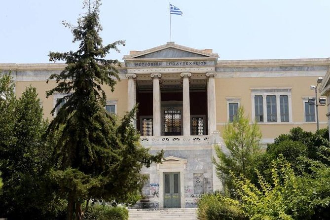 Exarcheia walking tour: The other side of Athens - Exarcheia Square, street art, and a city view