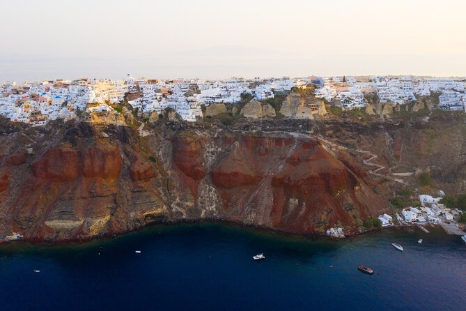 Experience Santorini Sunset by Helicopter - Palea and Nea Kameni, Santorini’s volcanic core