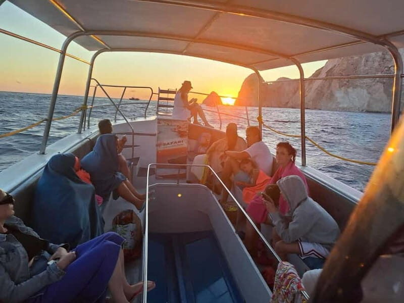 Exploration Sunset Cruise – A Magical Day in Laganas Bay - Marathonisi Beach: A Turtle Island Swim That Feels Like a Little Escape