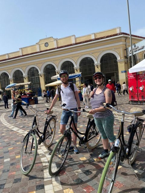 . Explore Athens by Bike: A Suncycling Athens Tour - Kerameikos and Psyri: rolling into Athens with quick photo pauses