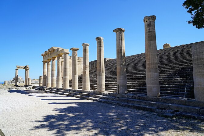 Explore Lindos Acropolis in 3D & Audio - What your 45 to 60 minutes looks like