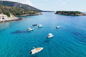 Explore Mani by boat - rent a boat in Kardamili (no licence) - The setup that keeps it stress-free: safety, sun, and snacks