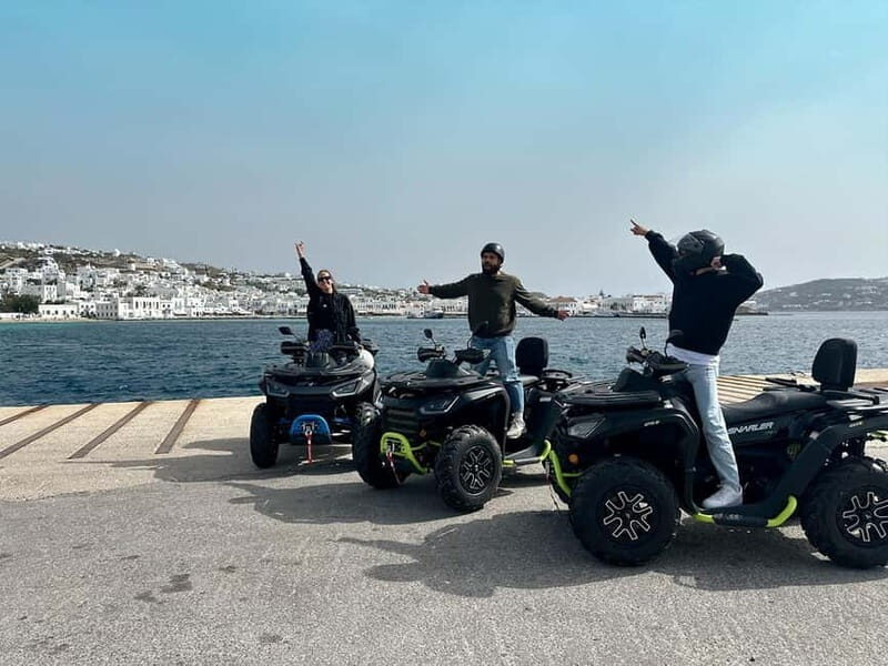 Explore Mykonos Island with a 650cc ATV / QUAD Tour - 650cc Quad Bikes and the Safety Briefing That Matters