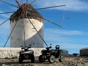 Explore Mykonos Island with a 650cc ATV / QUAD Tour - ADRIVE Pickup and What a 3-Hour Island Loop Really Covers