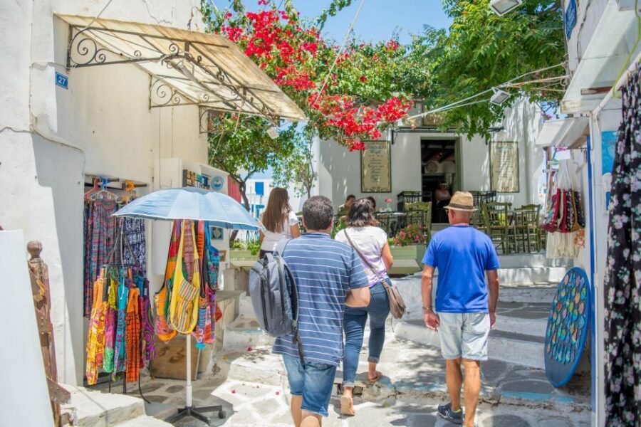 Explore Paros & Antiparos: Full-day French Tour with Lunch - Lefkes mountain village time: a quieter break from the coast