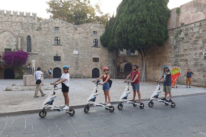 Explore the Medieval city of Rhodes on scooters - 2 hours - Entering the Medieval streets: gates, gates, and more gates
