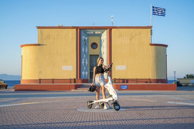 Explore the new town and the medieval town of Rhodes on scooters - 3 hours - Guide energy, headsets, and the photo moments that matter