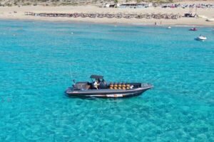 Falassarna to Balos Lagoon and Gramvousa Group Cruise - The ride right after Balos: drinks, staff support, and a quick reset