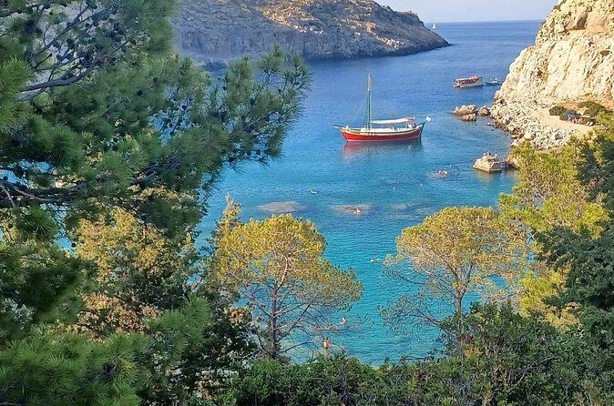 FALIRAKI: BOAT TRIP TO ANTONY QUINN, LADIKO, AFANDOU CAVES - Getting There: Finding the Boat Near Kathara Beach (Without Getting Confused)