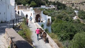 Faliraki: Lindos Boat Cruise with Swim stops & Free Time - Meeting Point and Getting On Board Without Stress