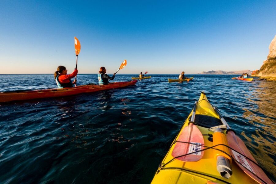 Faliraki: Sunrise Sea Kayaking Experience with Breakfast - Anthony Quinn Bay sunrise: the stop that sets the tone for the whole morning