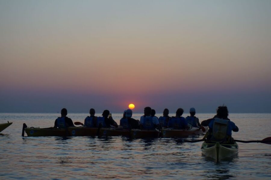 Faliraki: Sunrise Sea Kayaking Experience with Breakfast - Ladiko Beach breakfast at the beach bar: why the meal feels earned