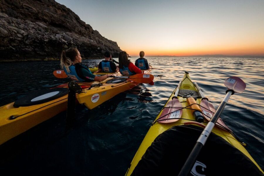 Faliraki: Sunrise Sea Kayaking Experience with Breakfast - Price and value: $424 per group up to 2, and what you get for it