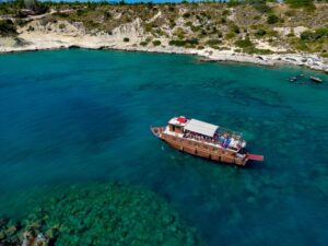 Faliraki : Transfer & Cruise to Lindos with 3 Swimming Stops - Getting to Kolympia harbor without stress (and what you should do)