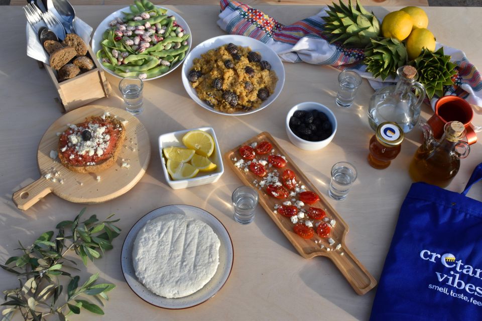 Farm Tour with Cheese-Making, Olive Oil Tasting & Picnic - Watching fresh mizithra cheese being made
