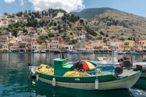 Fast Boat To Symi & St George's Bay Directly from Faliraki Beach - Rhodes Sea Lines on the water: speed, comfort, and motion tips