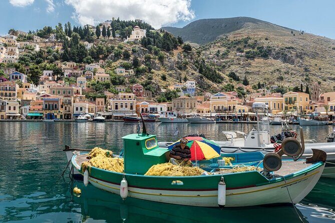 Fast Boat To Symi & St George's Bay Directly from Faliraki Beach - Rhodes Sea Lines on the water: speed, comfort, and motion tips