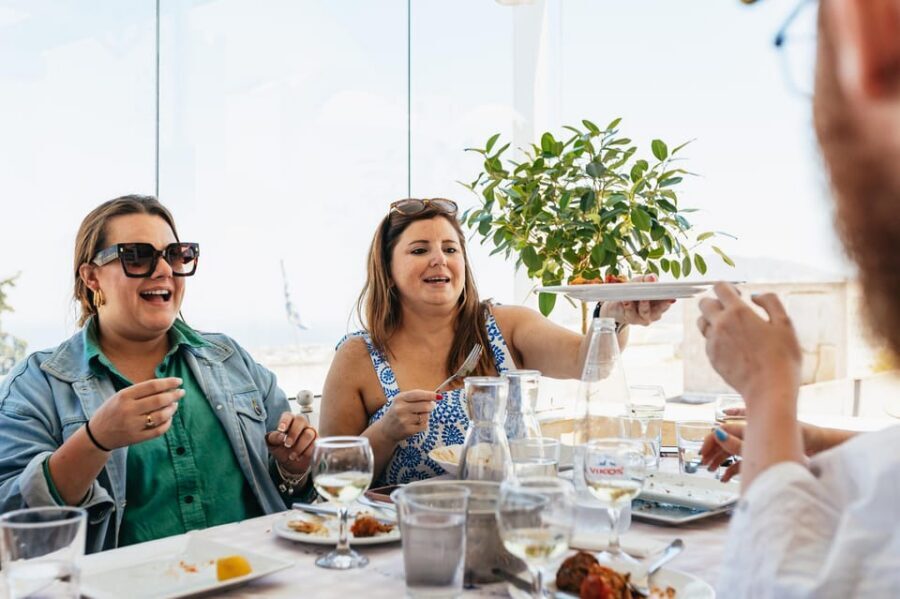 Fira: Guided Foodie Walking Tour with Tastings - Greek beverages and the little extras that matter