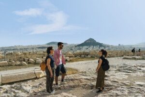 First Access Acropolis Tour, Beat the Crowds, Enjoy the Parthenon - Earsets and a licensed guide: how the tour stays understandable
